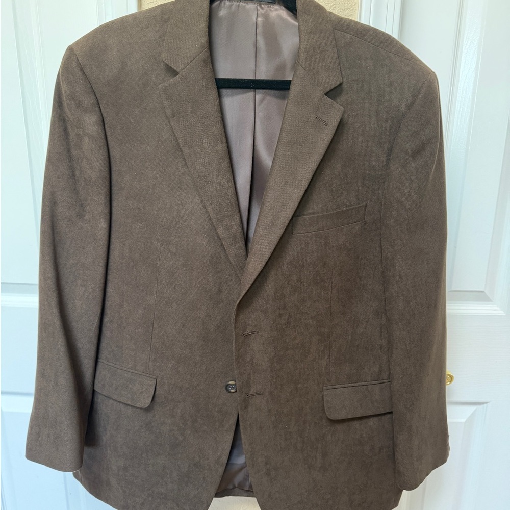 Andrew fezza chocolate brown Men's Brown Blazer